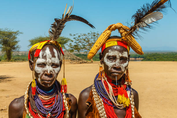 Dassanech tribe in Ethiopia’s Omo Delta — diverse pastoral community adapting to riverine landscapes